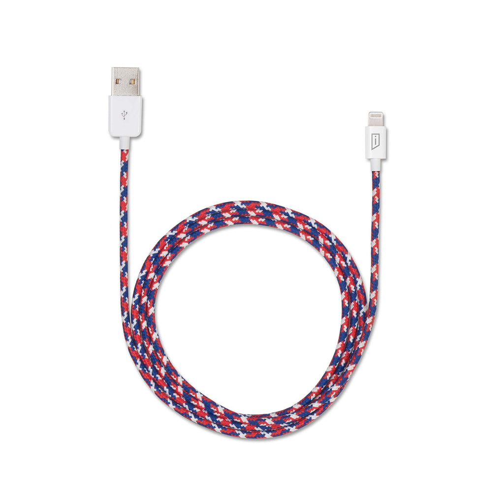 Woven Lightning Charge Cable, 1.2 m