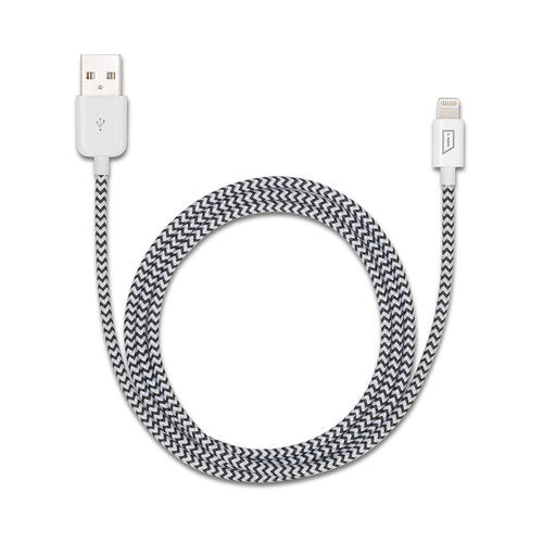 Woven Lightning Charge Cable, 1.2 m