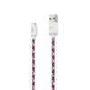 Woven Lightning Charge Cable, 1.2 m